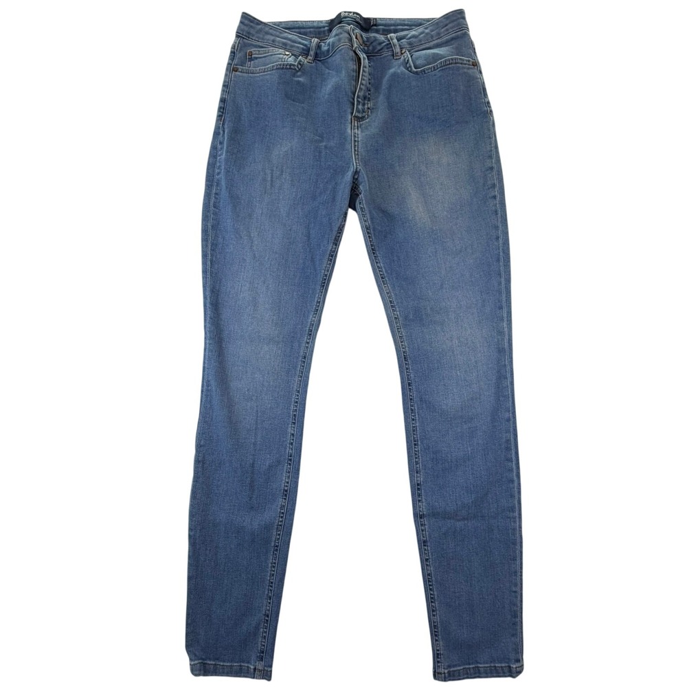 Boden The Soho Skinny Jeans Medium Wash Blue Denim Women's Size US 10L